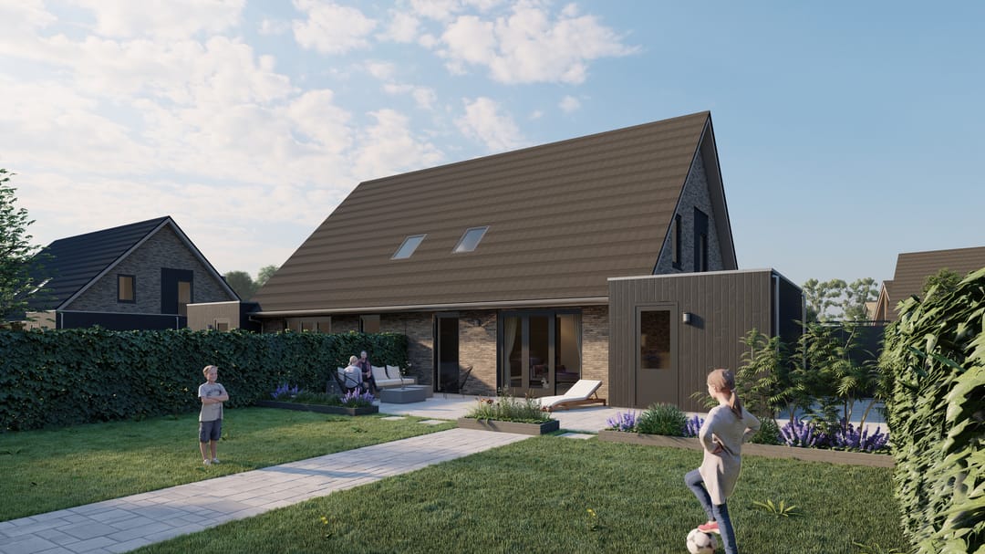 Foto 2 van 2-onder-1 kap type 2K (Bouwnr. 20)