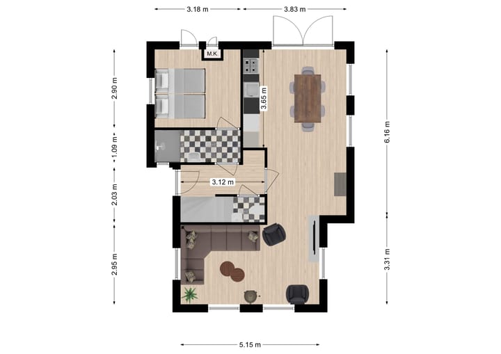 Foto 34 van Bosrandweg 307-B532