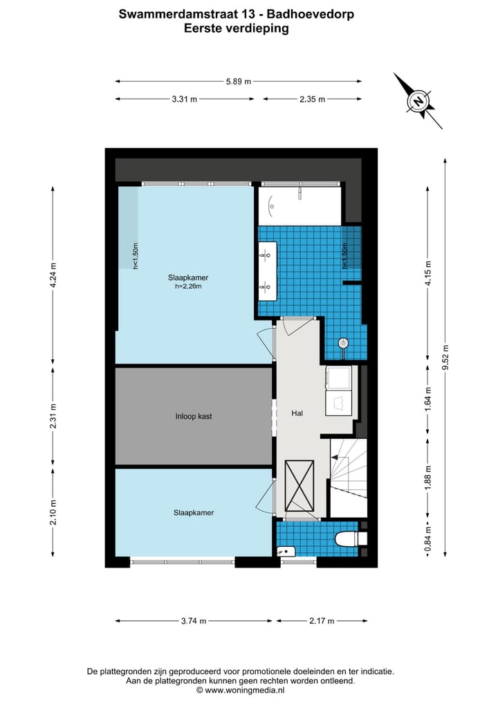 Foto 40 van Swammerdamstraat 13