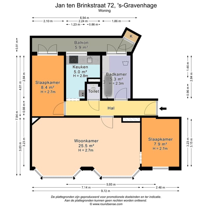 Photo 31 of Jan ten Brinkstraat 72