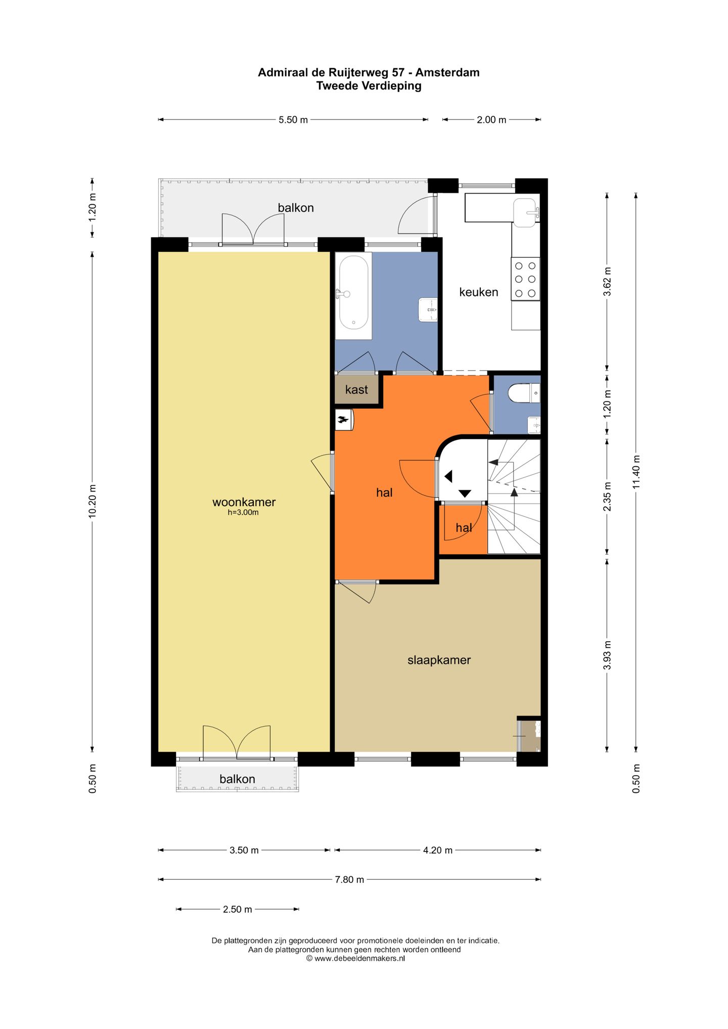 Foto 44 van Admiraal De Ruijterweg 57-2