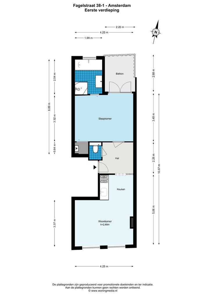 Foto 18 van Fagelstraat 38-1