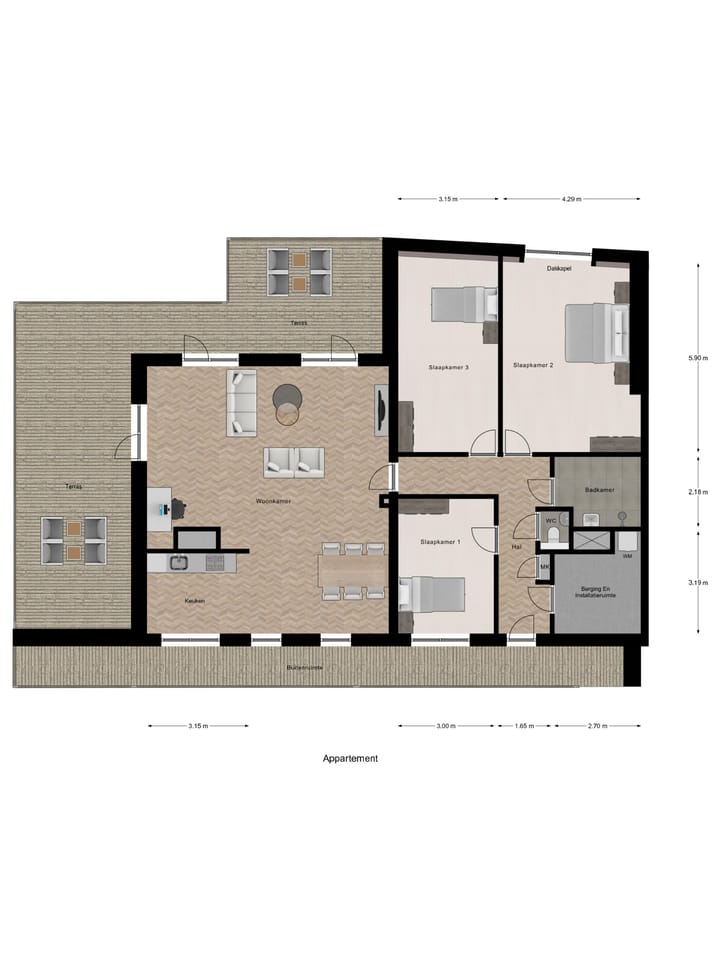 Foto 2 van Pastorieplein (Bouwnr. 4.1)
