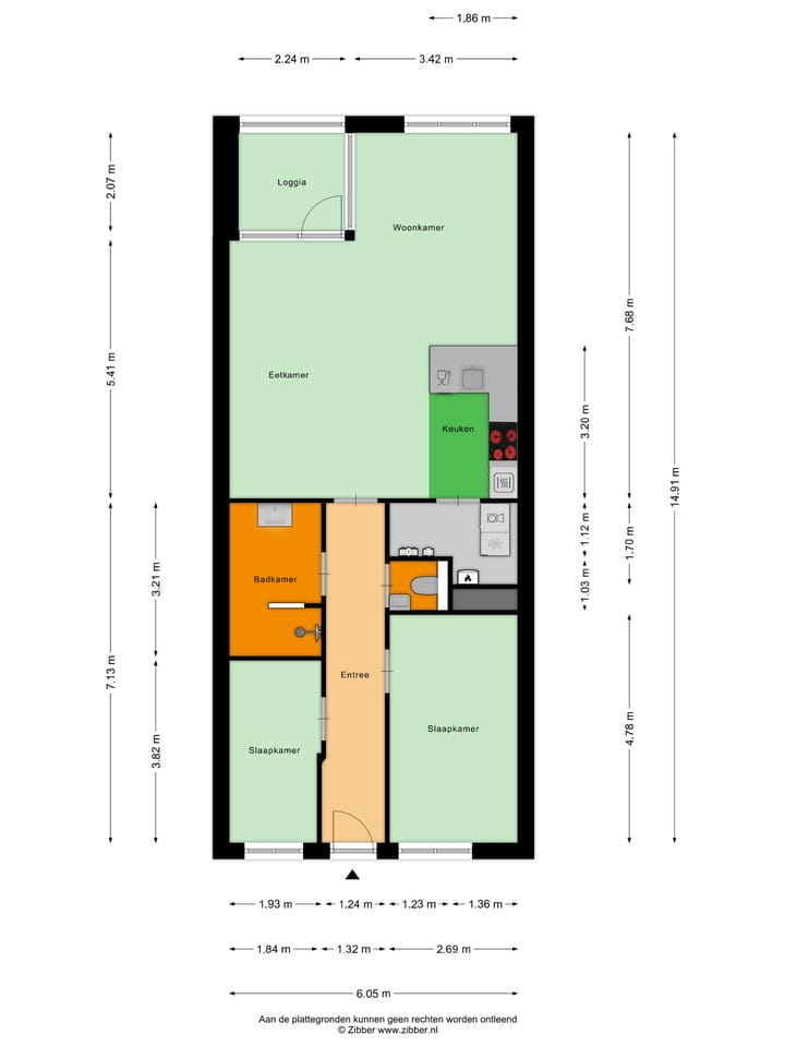 Foto 35 van Kloosterstraat 2-05