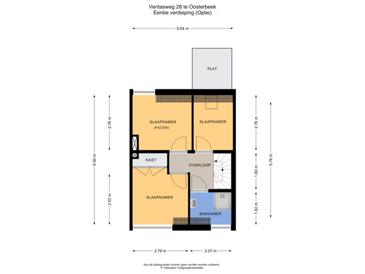 Eerste verdieping (Optie)