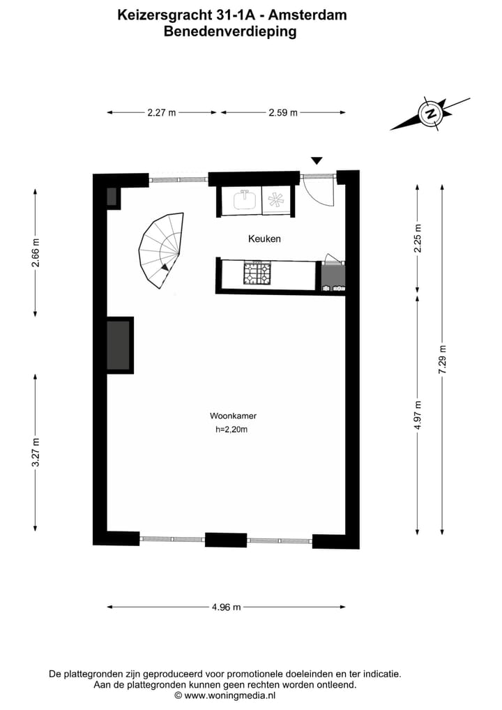 Foto 22 van Keizersgracht 31-1A