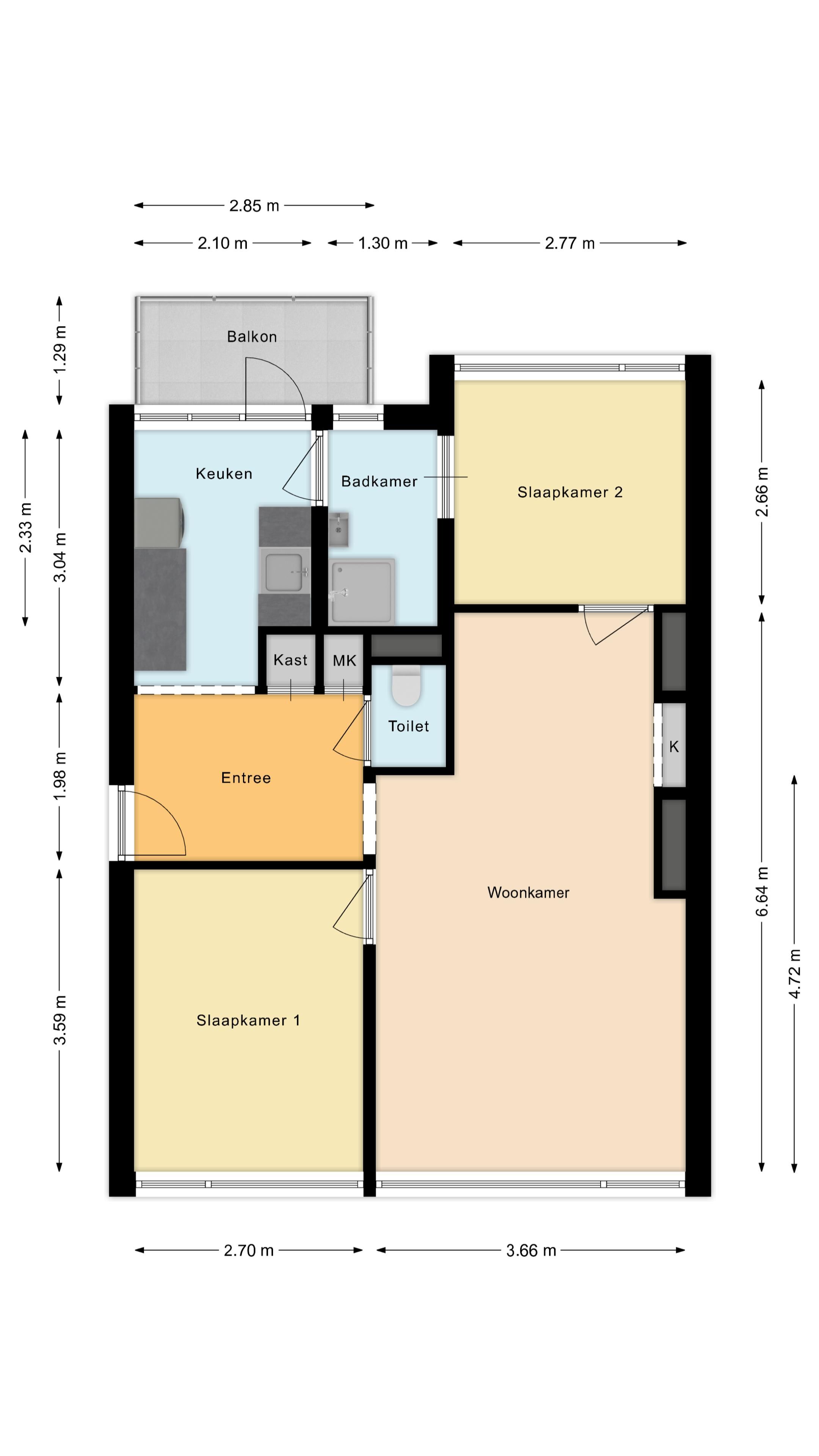 Foto 15 van Jacob Catsstraat 56-C