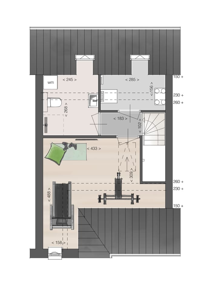 Foto 4 van Tussenwoning (Bouwnr. 62)