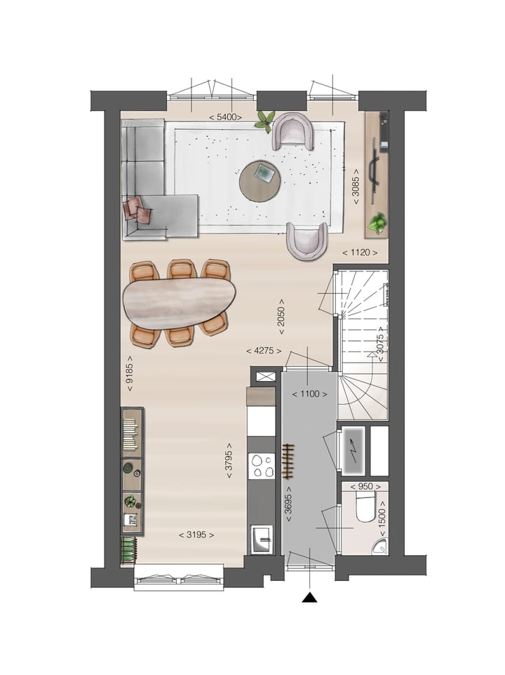 Foto 5 van Tussenwoning (Bouwnr. 62)