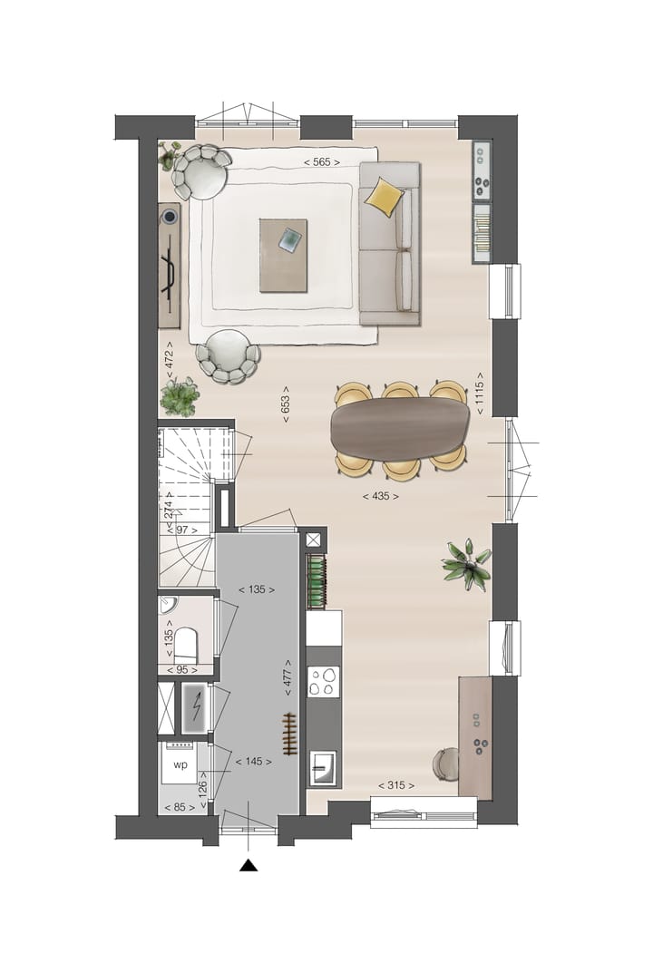 Foto 3 van Twee-onder-een-kapwoning (Bouwnr. 23)