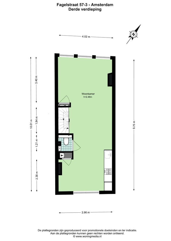 Foto 30 van Fagelstraat 57-3