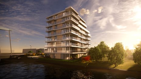 Foto van Victoria | Appartement havenkanaal Portiekflat