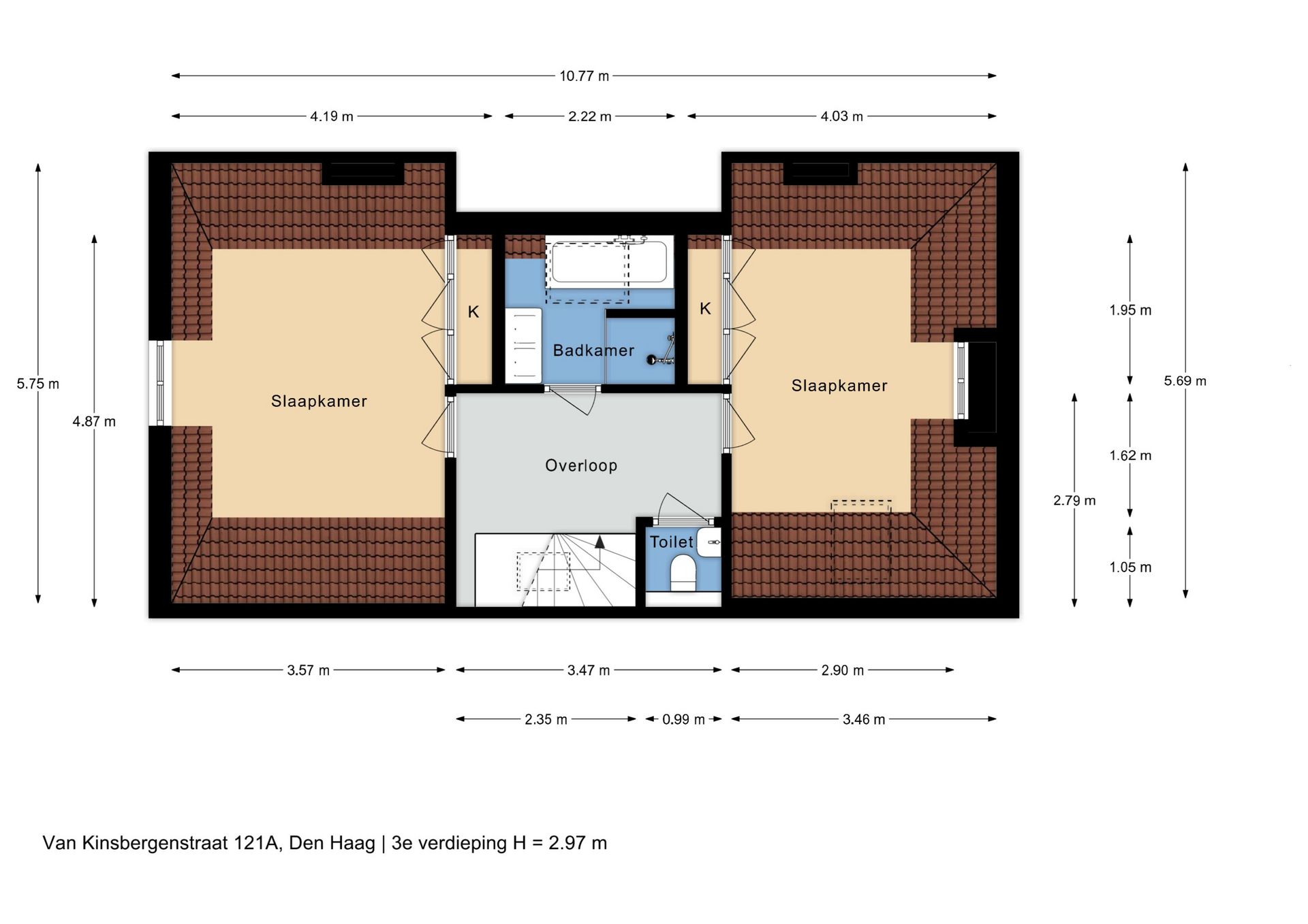 Foto 36 van Van Kinsbergenstraat 121-A