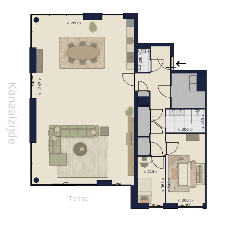 Photo 3 of Victoria | Appartement havenkanaal bnr. 1