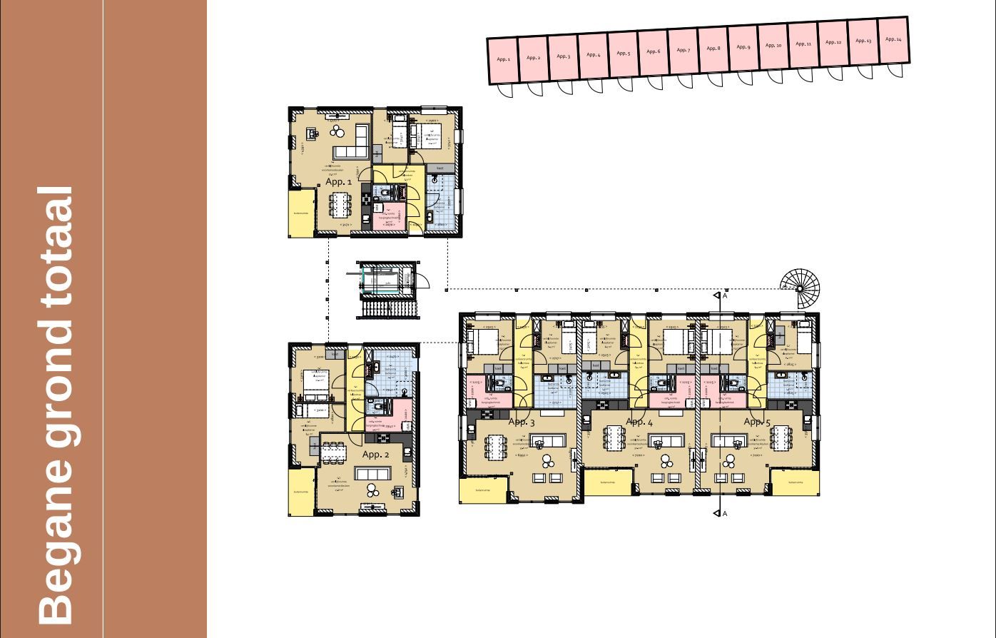 Foto 14 van Schoterhoek Nieuwehorne, 14 appartementen