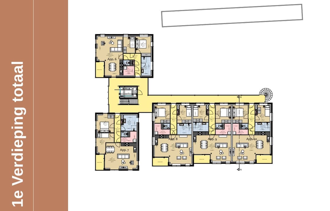 Foto 15 van Schoterhoek Nieuwehorne, 14 appartementen