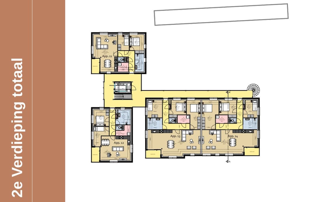Foto 16 van Schoterhoek Nieuwehorne, 14 appartementen