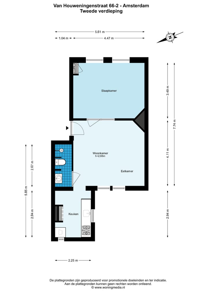 Foto 18 van Van Houweningenstraat 66-2