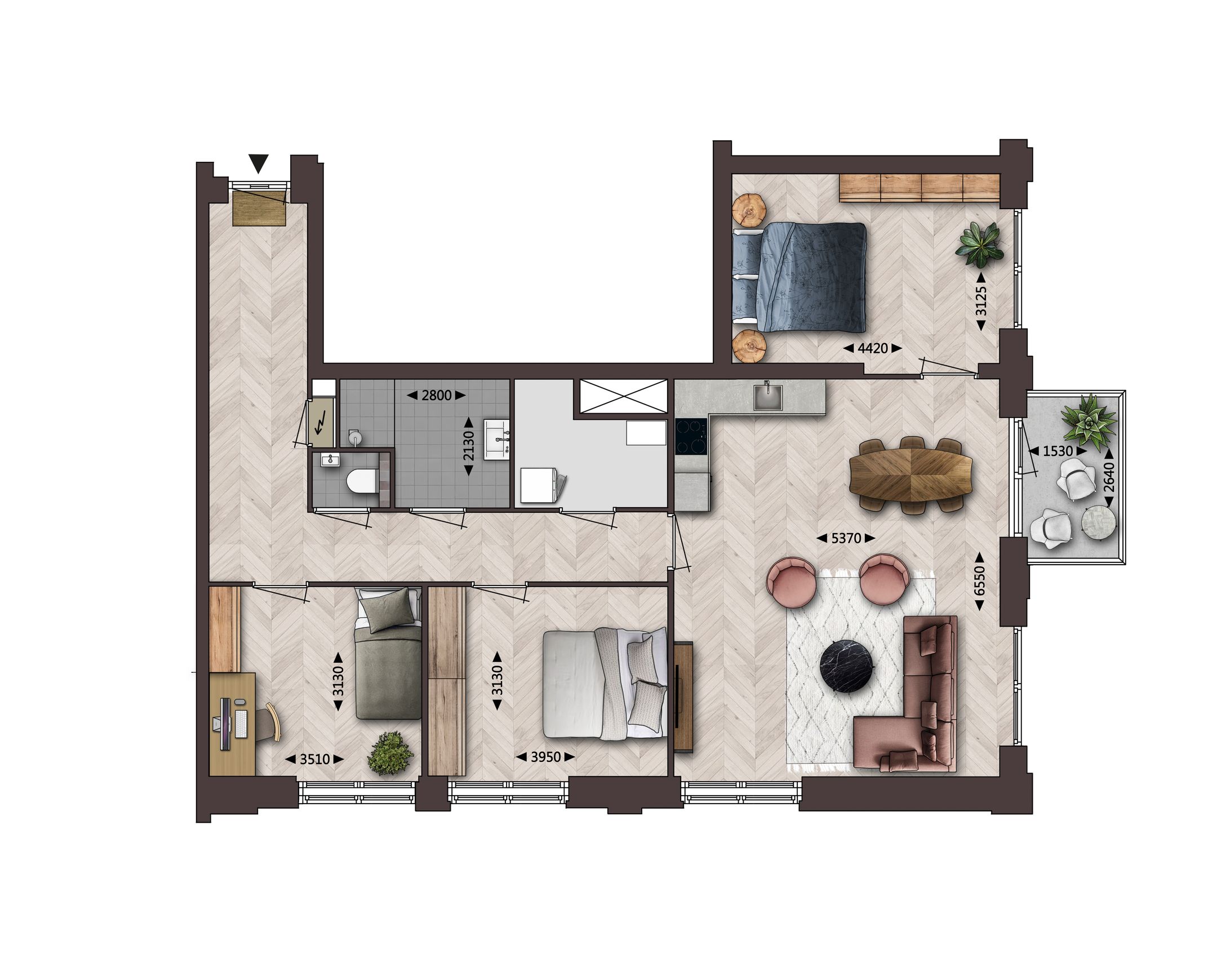 Foto 9 van Dr. H.G. Scholtenstraat (Bouwnr. F.6.7)