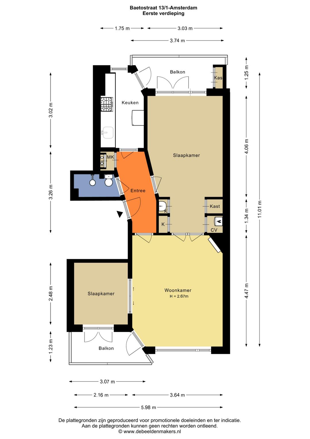 Foto 31 van Baetostraat 13-1