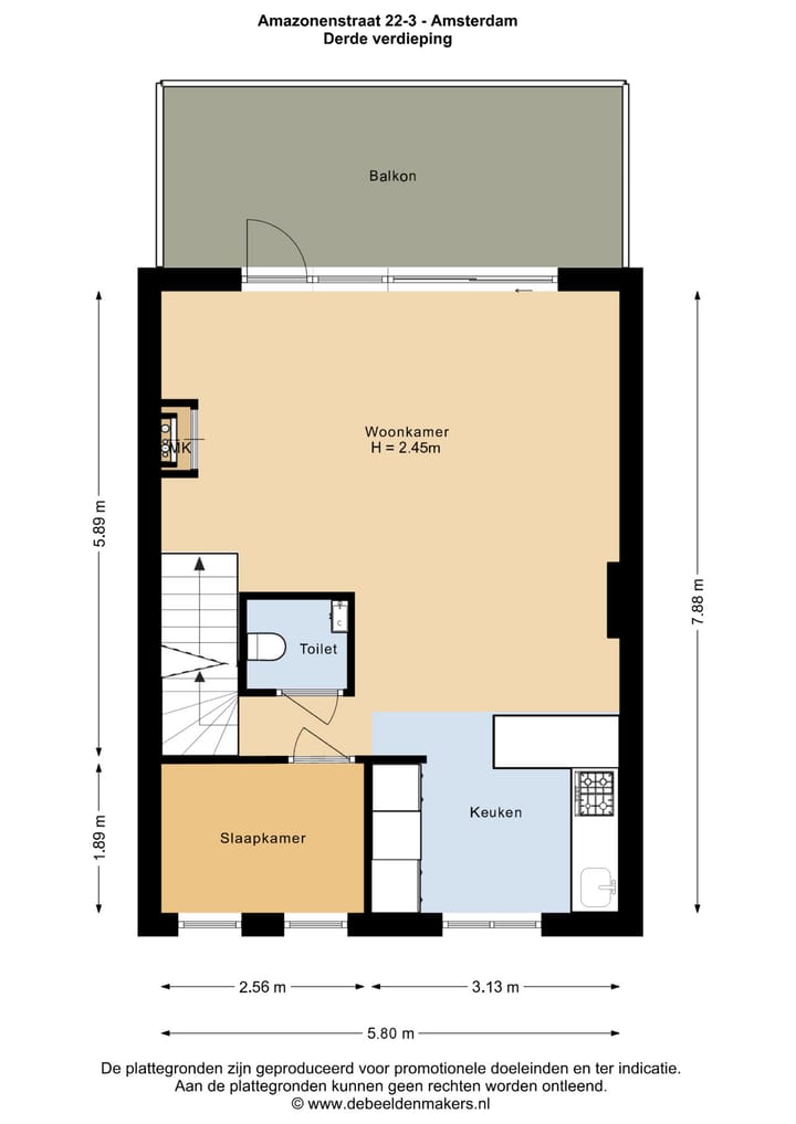 Foto 26 van Amazonenstraat 22-3