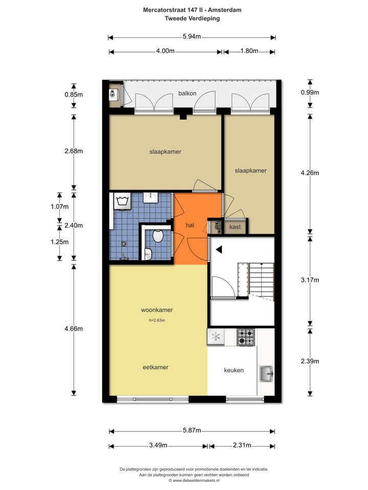 Photo 22 of Mercatorstraat 147-2