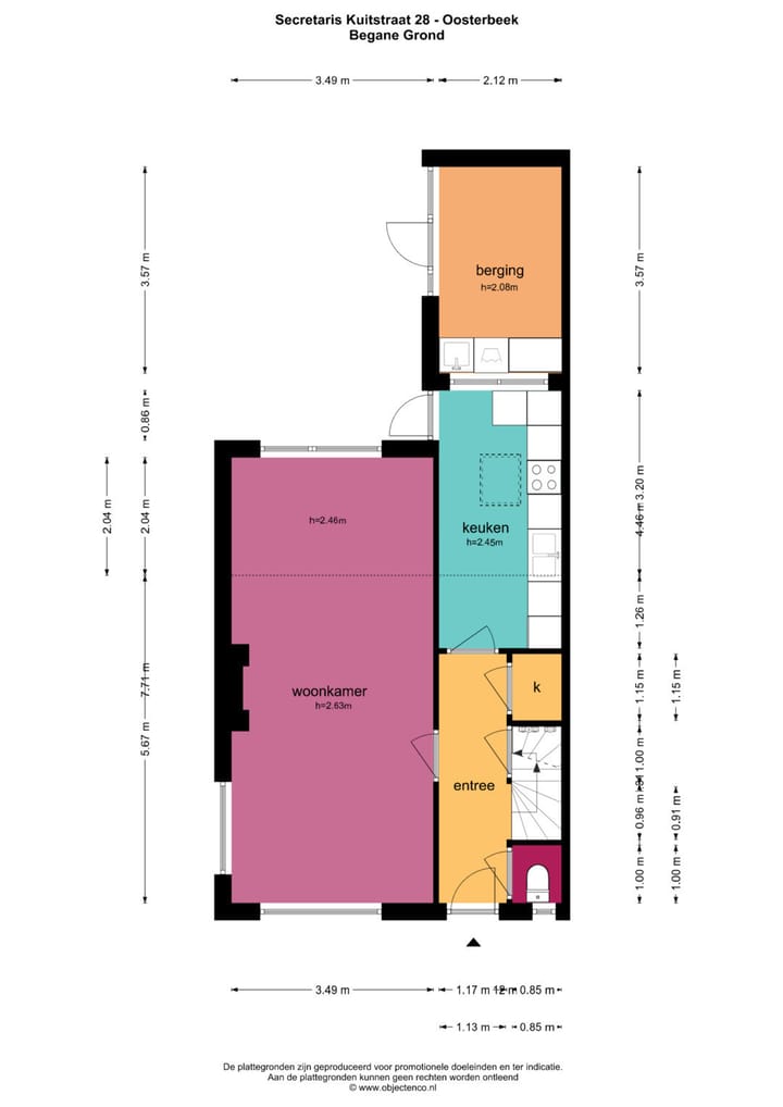 Foto 29 van Secretaris Kuitstraat 28