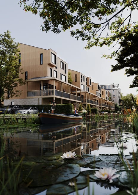 Foto van Uitkijkwoningen  2-onder-1-kapwoning