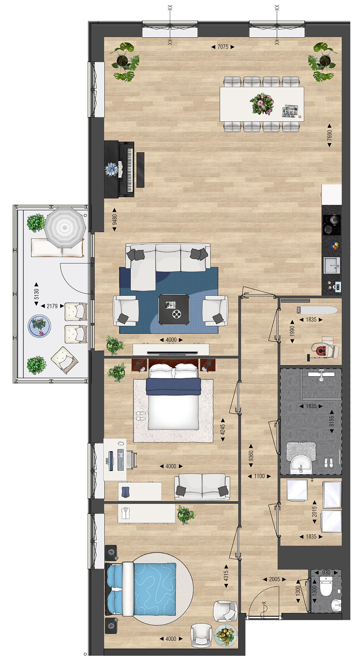 Foto 15 van Appartement type D (Bouwnr. 90)