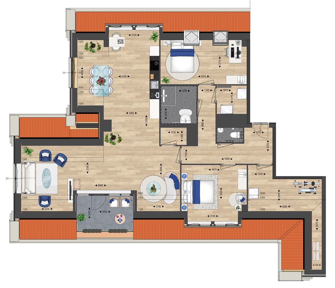 Foto 17 van Appartement type D (Bouwnr. 90)