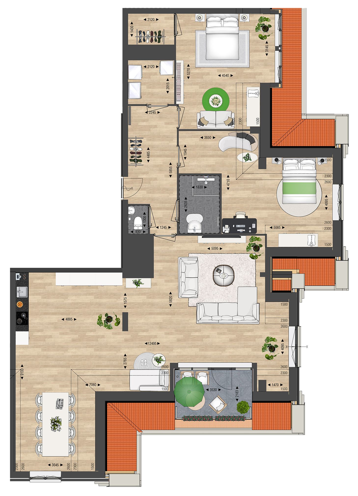 Foto 18 van Appartement type D (Bouwnr. 90)