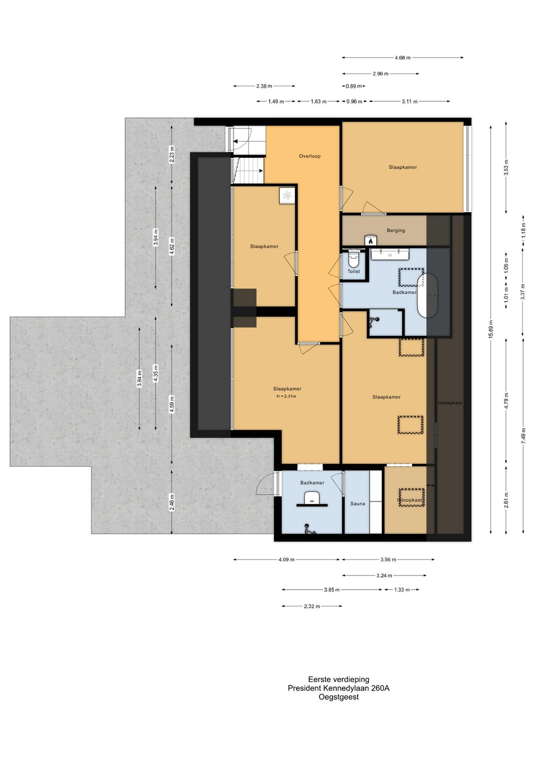 Foto 41 van President Kennedylaan 260-A