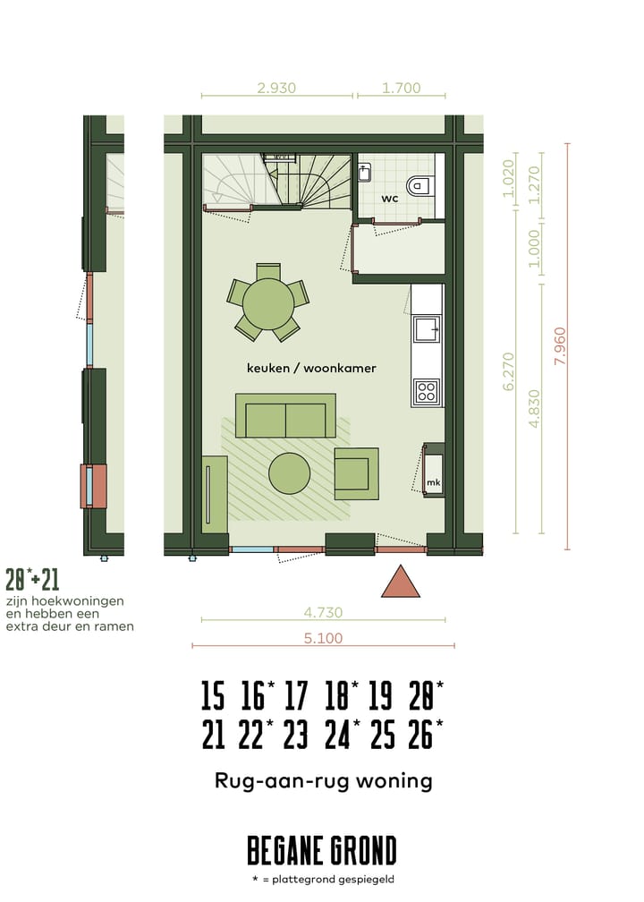 Foto 4 van Rug-aan-rug woning 19