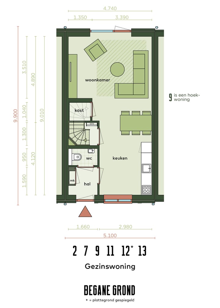 Foto 3 van Gezinswoning 9
