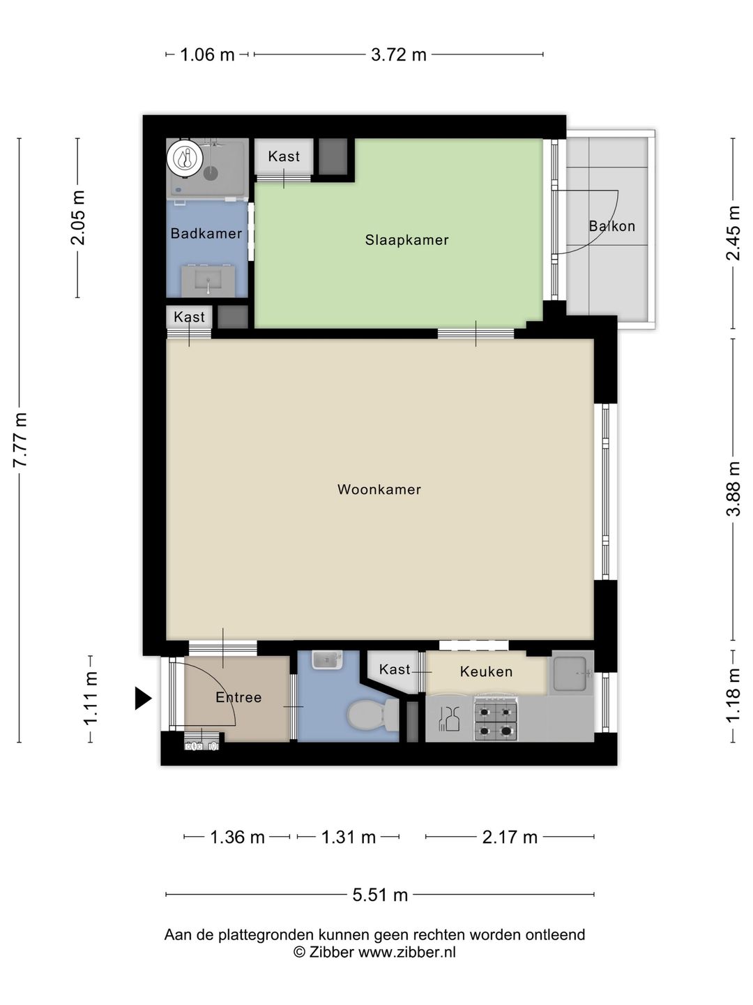 Foto 32 van Stadsmatenstraat 1-207