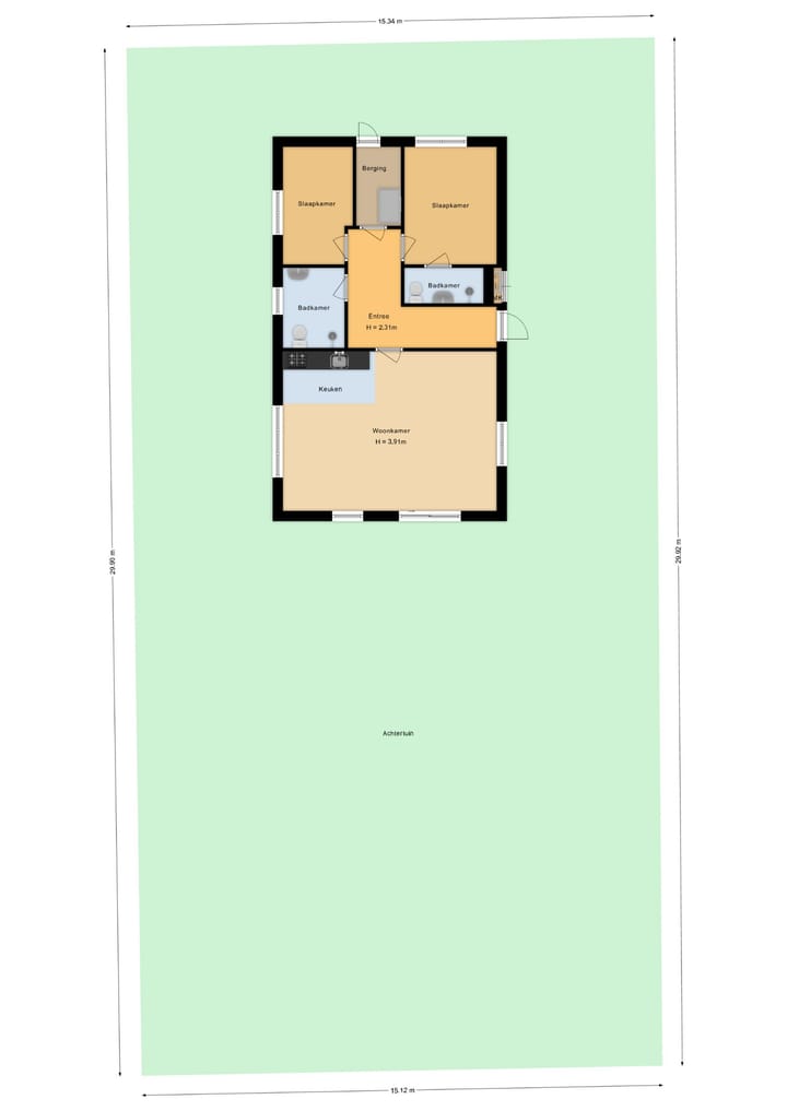 Foto 26 van Krachtighuizerweg 38-205