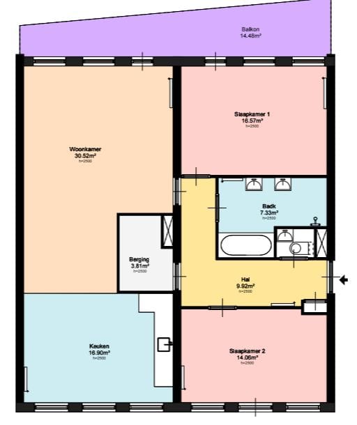 Foto 18 van Derde Oosterparkstraat 84-B