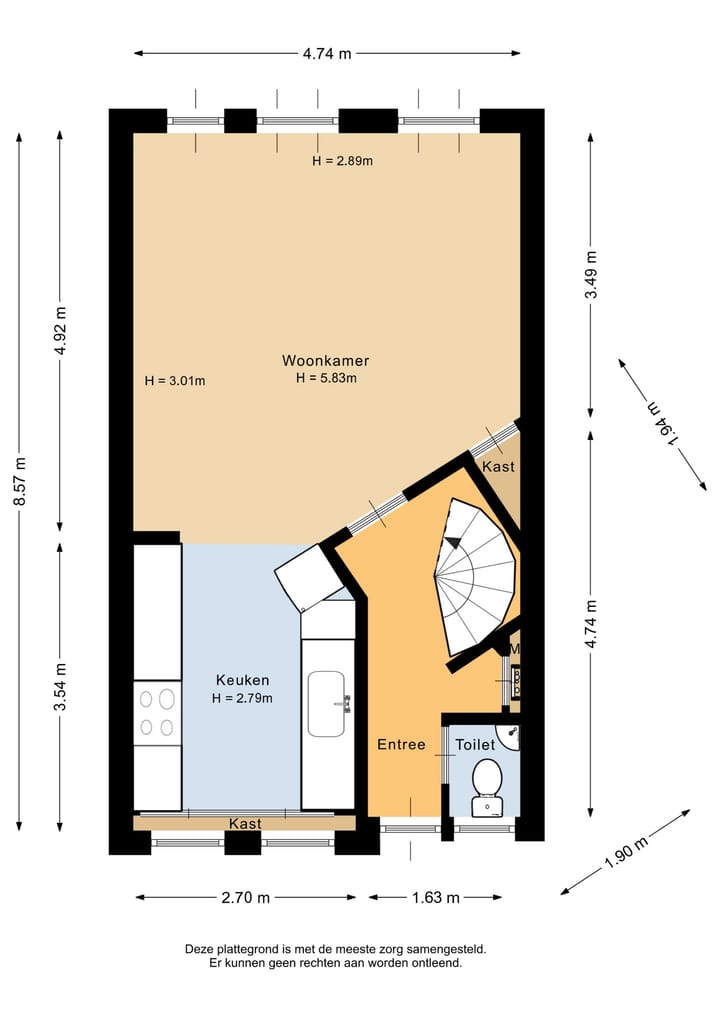 Foto 37 van Drievriendendwarsstraat 8