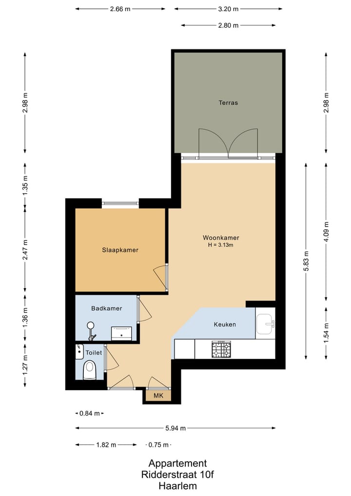 Foto 17 van Ridderstraat 10-F
