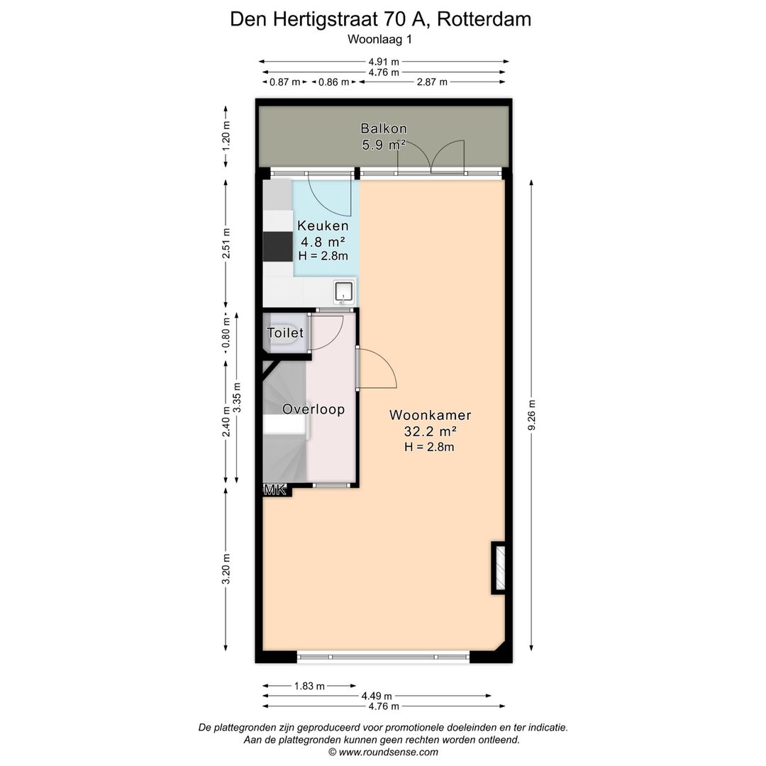 Foto 37 van Den Hertigstraat 70-A