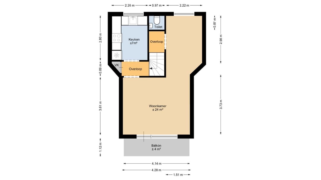 Foto 16 van Johannes Spaanstraat 49