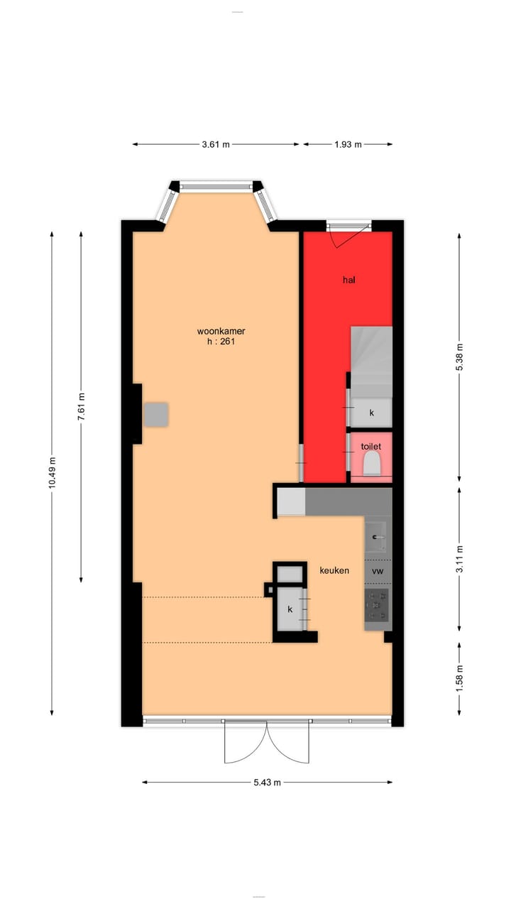 Foto 39 van Burgemeester Serrarislaan 47