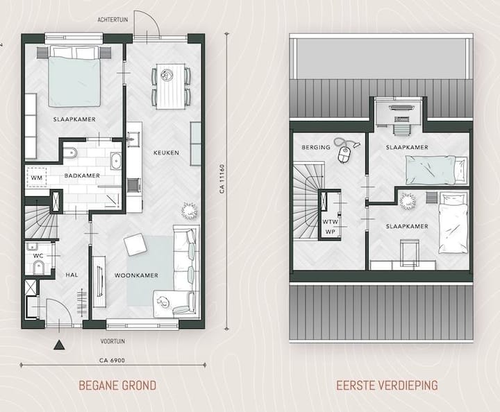 Foto 5 van Tussenwoning Kwekerij (Bouwnr. 4)