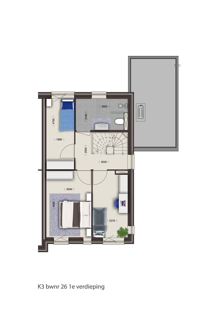 Foto 5 van Krooneend (Bouwnr. 30)