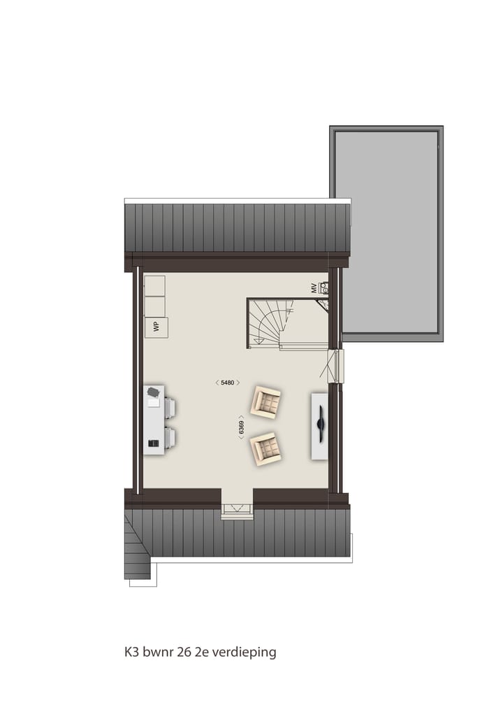 Foto 6 van Krooneend (Bouwnr. 30)