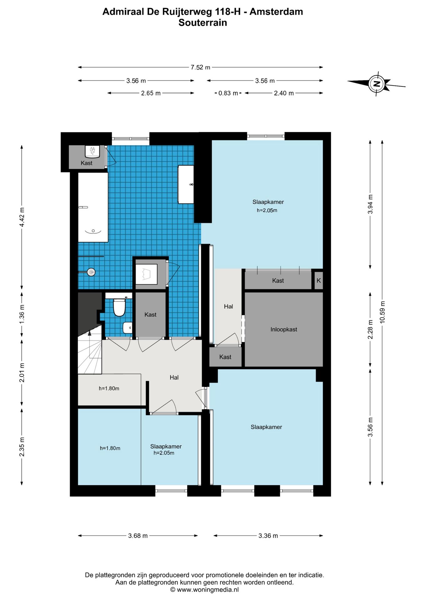 Foto 49 van Admiraal De Ruijterweg 118-H