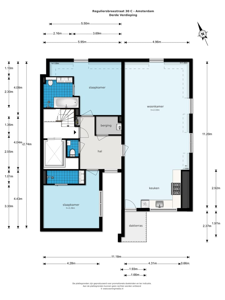 Foto 31 van Reguliersbreestraat 30-C