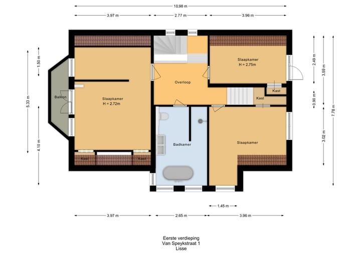 Foto 65 van van Speykstraat 1