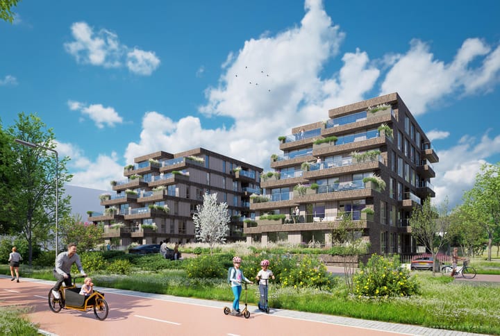 Foto 10 van Type Cs - 3-kamerappartement (Bouwnr. 28)