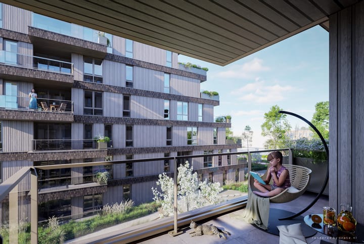 Foto 4 van Type B2 - 3-kamerappartement (Bouwnr. 40)